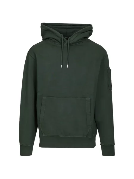Hanorac cu glugă C.p. Company din fleece verde