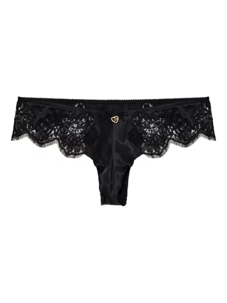 Chiloți Dsquared2 din dantelă negru