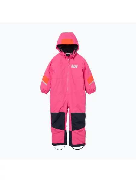 Gyerek síoverál Helly Hansen Rider Ins hot pink. Méret: 98 rózsaszín