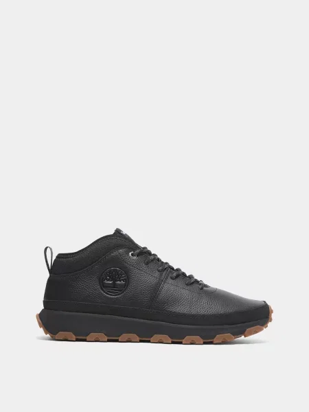 Timberland Черевики Нубук/текстиль чорний