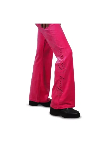 Spodnie dresowe Juicy Couture fioletowe