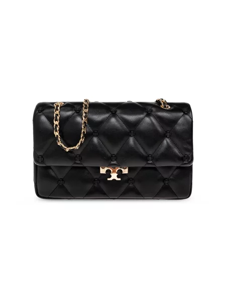 Torebka Tory Burch skórzana czarna