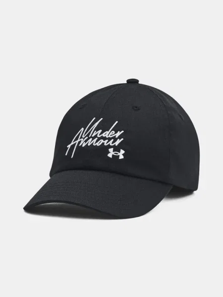 Шапка с козирка Under Armour Favorites с апликация черно