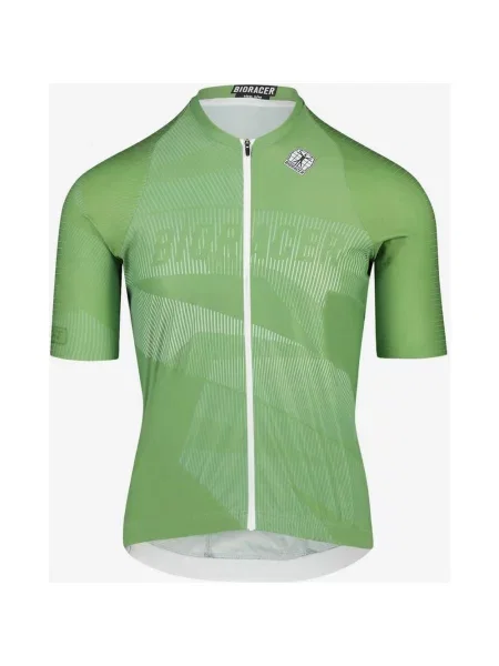 Koszulka rowerowa Bioracer Icon krótki rękaw L zielona