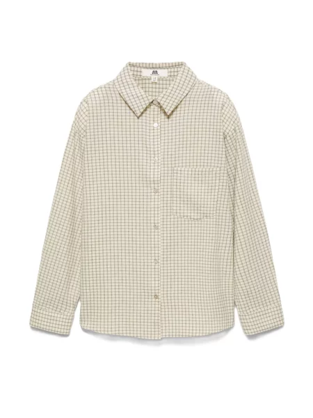 Pull&Bear Bluză ecru negru
