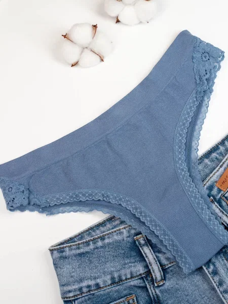 ISSA Plus Труси Текстиль блакитний