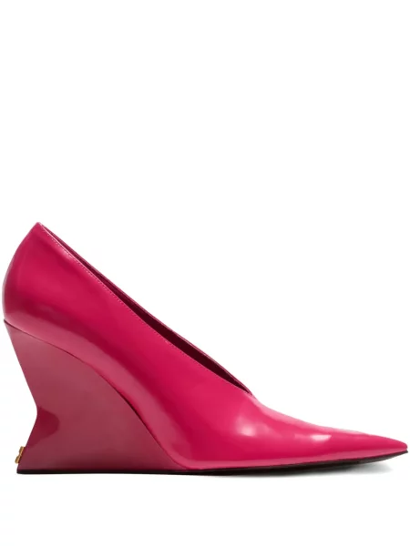 Pantofi cu toc Balmain roz