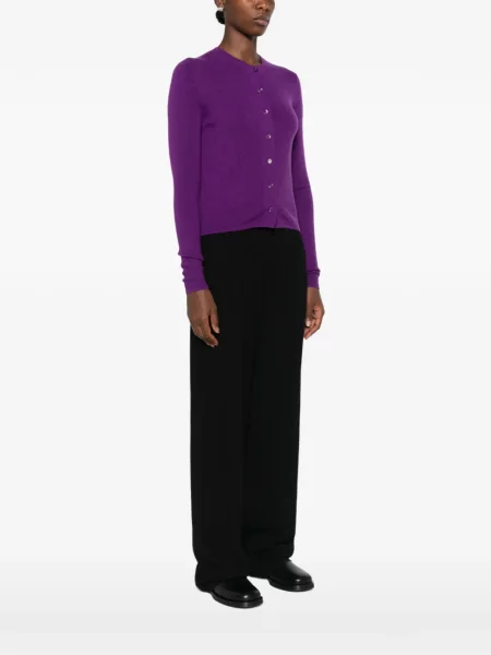 Lung cardigan Bompard violet