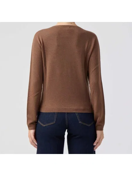Sweter Ermanno Scervino wełniany brązowy