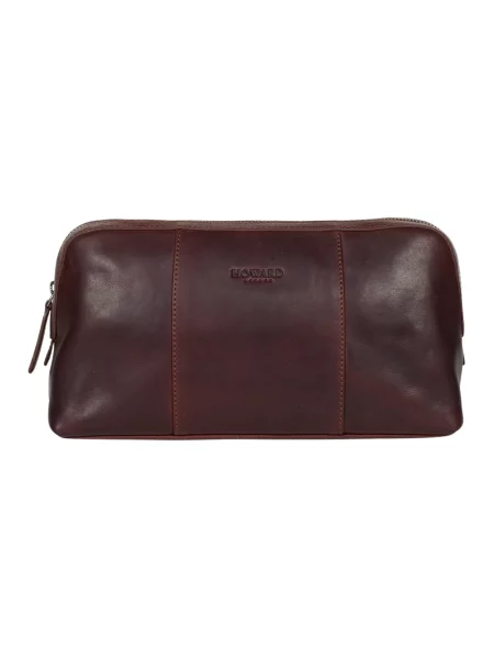 Torba Howard London skórzana brązowa
