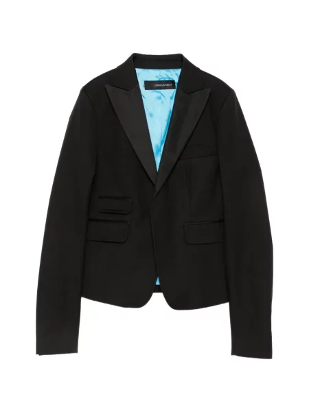 Sacou Dsquared2 cu rever negru