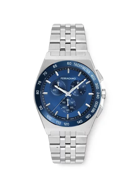 Ceas Ferragamo albastru