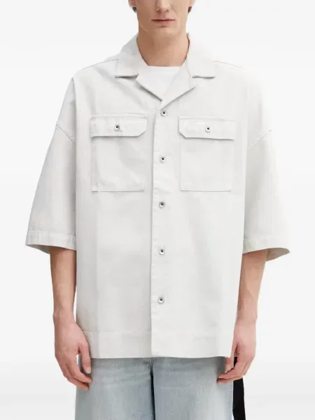 Scurt cămașă Rick Owens Drkshdw gri