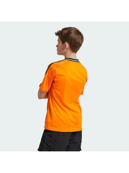 Koszulka Real Madrid Away Kids pomarańczowa