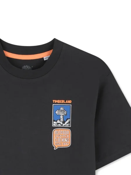 Dětské tričko Timberland černé