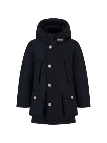 Kurtka dziecięca Woolrich niebieska