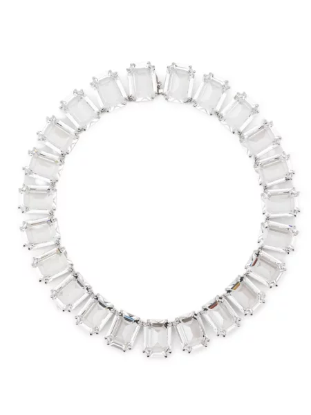 Colier Swarovski argintiu