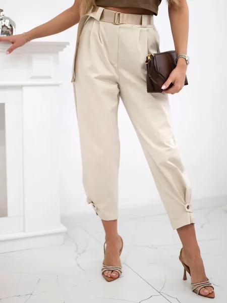 Pantaloni Kesi Włoski bej