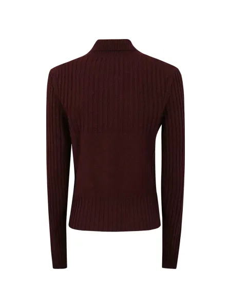 Cardigan Victoria Beckham tricotate roșu