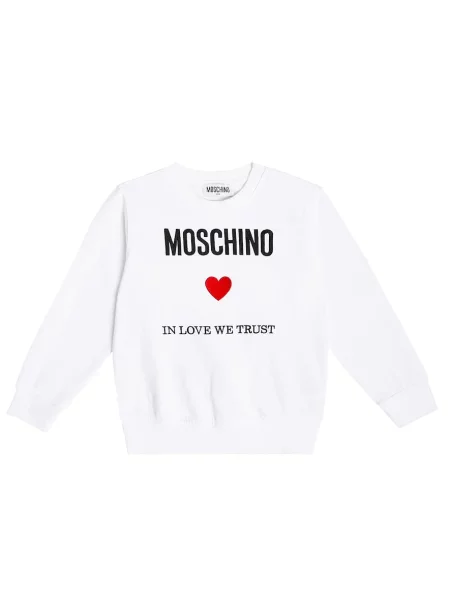 Φούτερ Moschino λευκό
