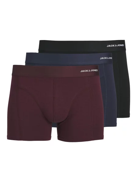 Σετ μποξεράκια 3 τμχ Jack&Jones λευκό