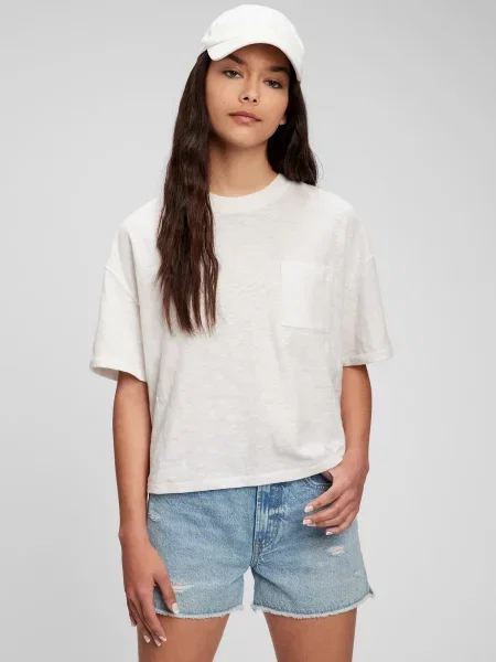 Тениска Gap бяло
