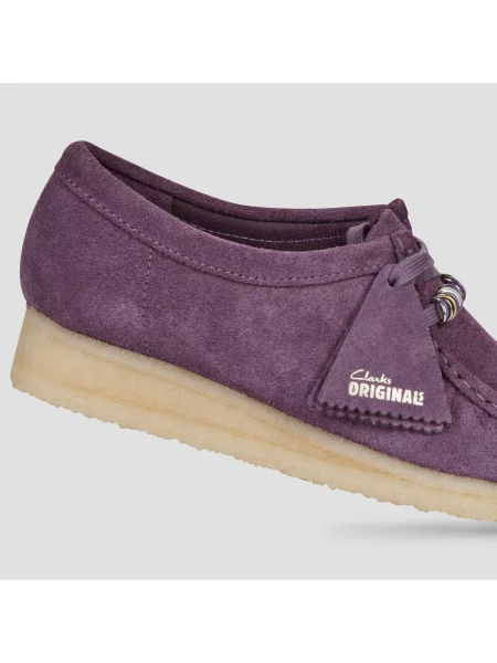 Pantofi Clarks Originals violet