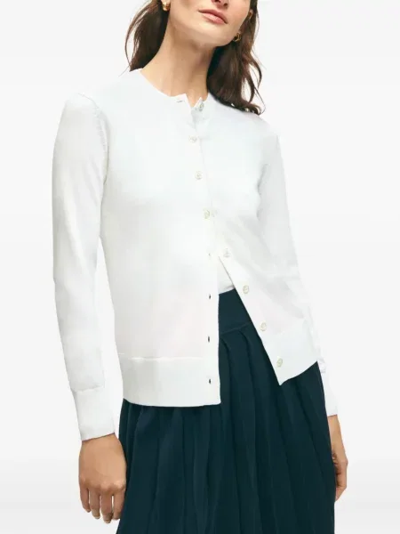 Cardigan Brooks Brothers alb