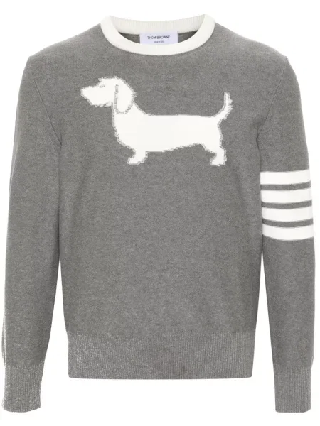 Pulover Thom Browne gri