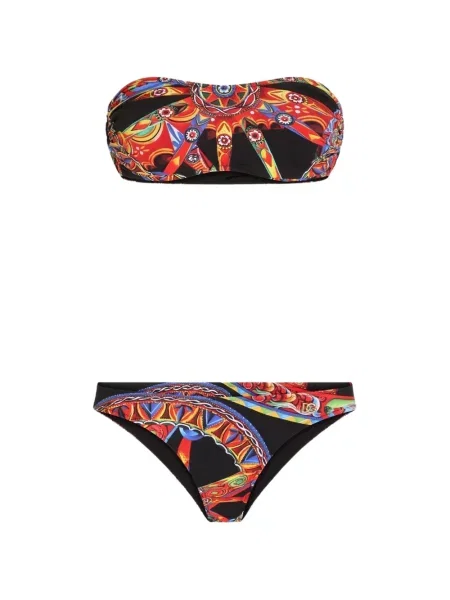 Bikini Dolce & Gabbana cu imagine negru