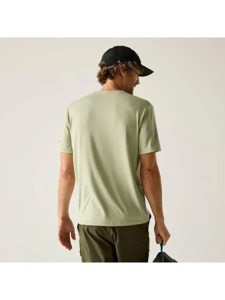 T-shirt Regatta Fingal Stretch zielona