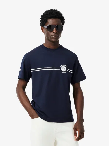 Футболка Lacoste синій