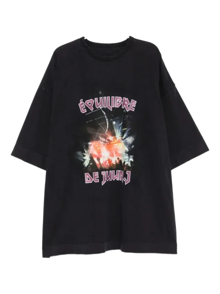 Tricou Juun.j cu imagine albastru