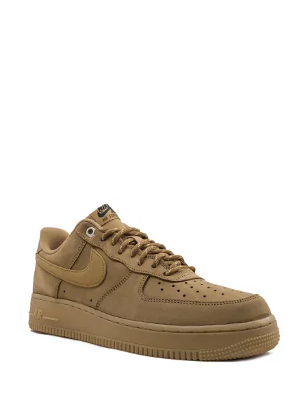 Kožené tenisky Nike Air Force 1 hnědé