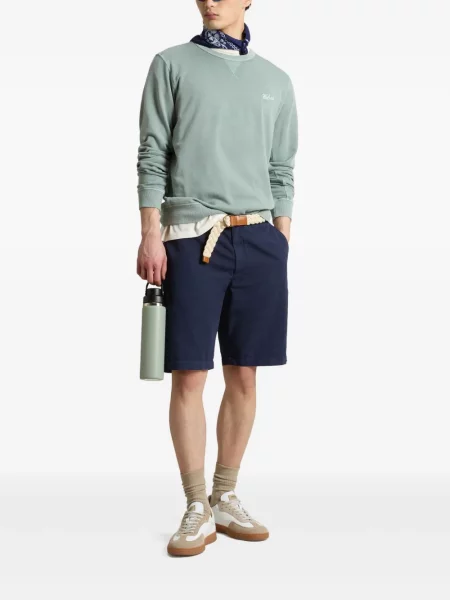 Hanorac Woolrich cu broderie verde