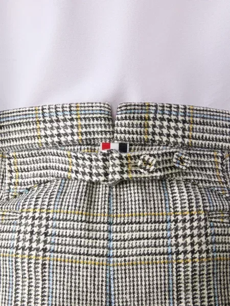 Pantaloni Thom Browne din tweed gri