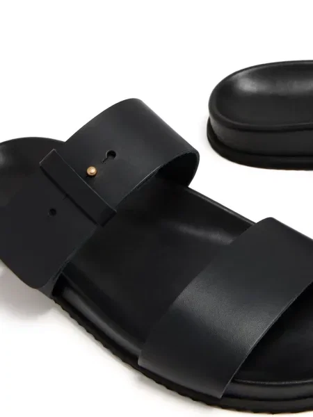 Iš natūralios odos sandalai Ancient Greek Sandals juoda