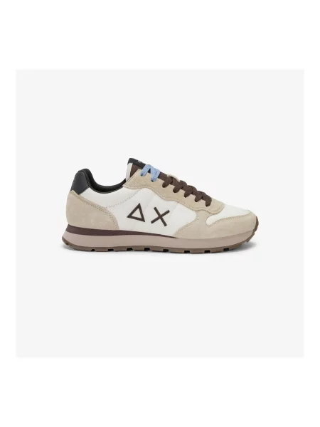 Pantofi Sun68 alb