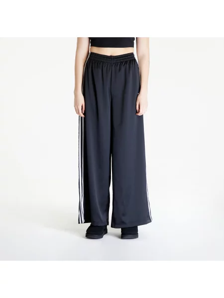 Сатенени панталони jogger Adidas Originals черно