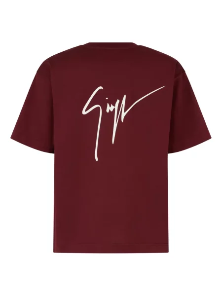 Tricou Giuseppe Zanotti cu imagine roșu