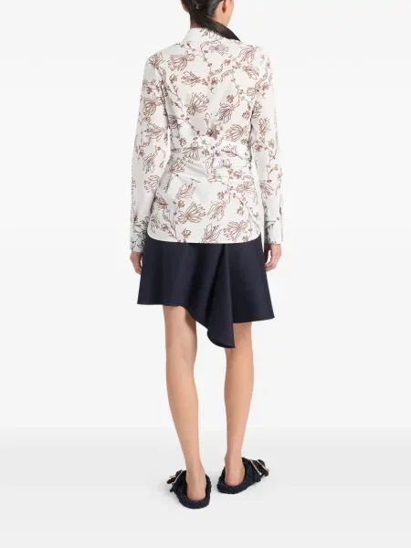 Cămașă Ports 1961 cu model floral alb