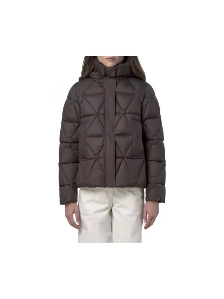 K-Way Kurtka Puchowa Lethille braun brązowa