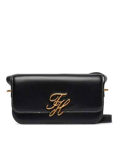 Geanta crossbody Tommy Hilfiger negru