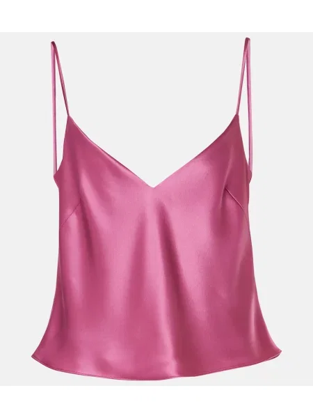 Satenski potkošulja Galvan ružičasta
