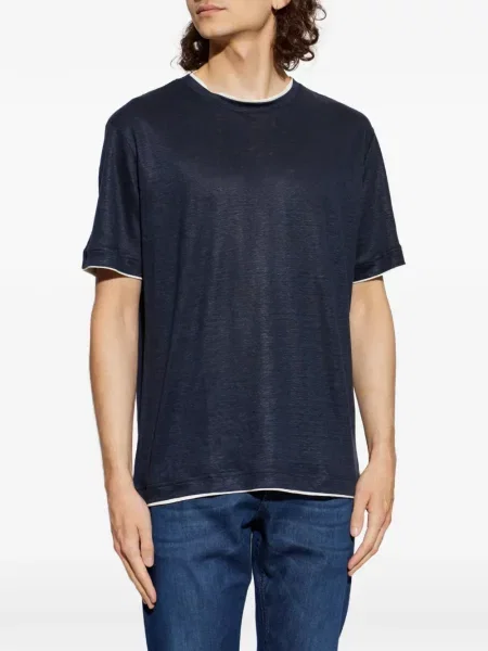 Tricou Eleventy albastru