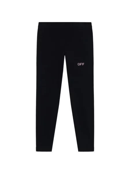 Legginsy dziecięce Off-white białe