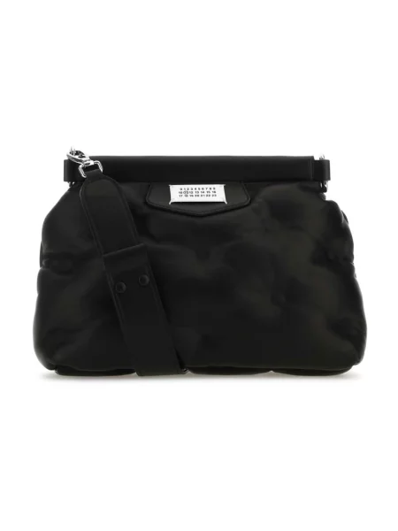 Torebka crossbody Maison Margiela skórzana czarna