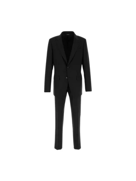 Garnitur Dolce And Gabbana wełniany czarny