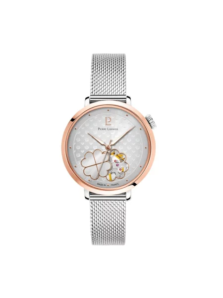 Pierre Lannier Analogové hodinky Automatic watch Esperance stříbrná