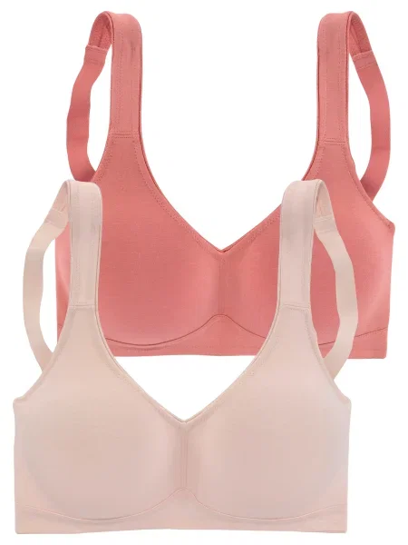 PETITE FLEUR Grudnjak koraljna / puder roza